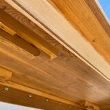 Stripped farmhouse table extensions up to 280 cm