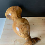 Wooden vase