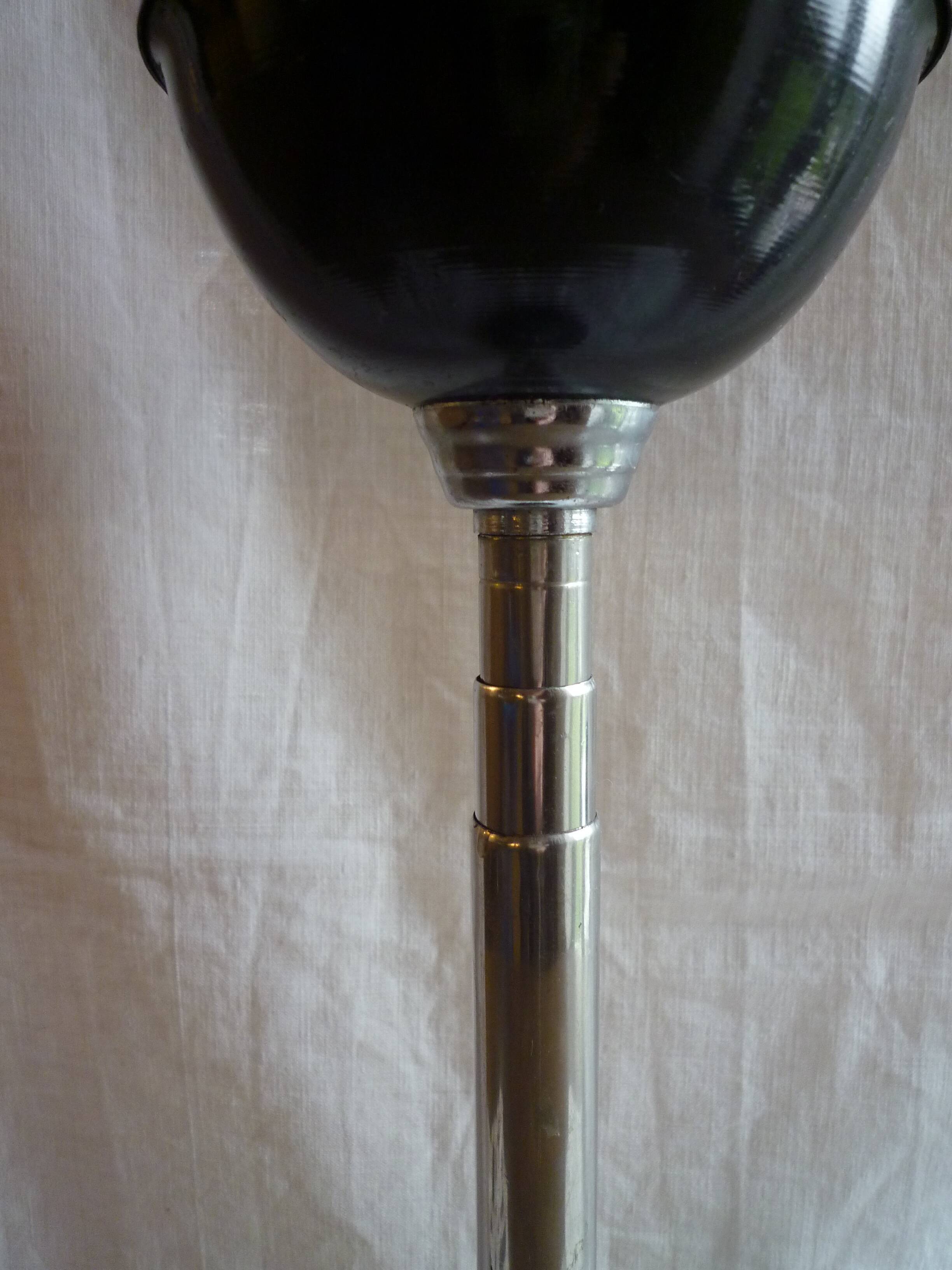 Vintage telescopic ball ashtray