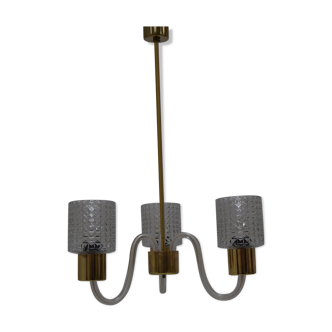 Mid-Century Chandelier/Kamenicky senov, 1960´s