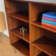 Vintage Scandinavian library in rosewood "Alfred"