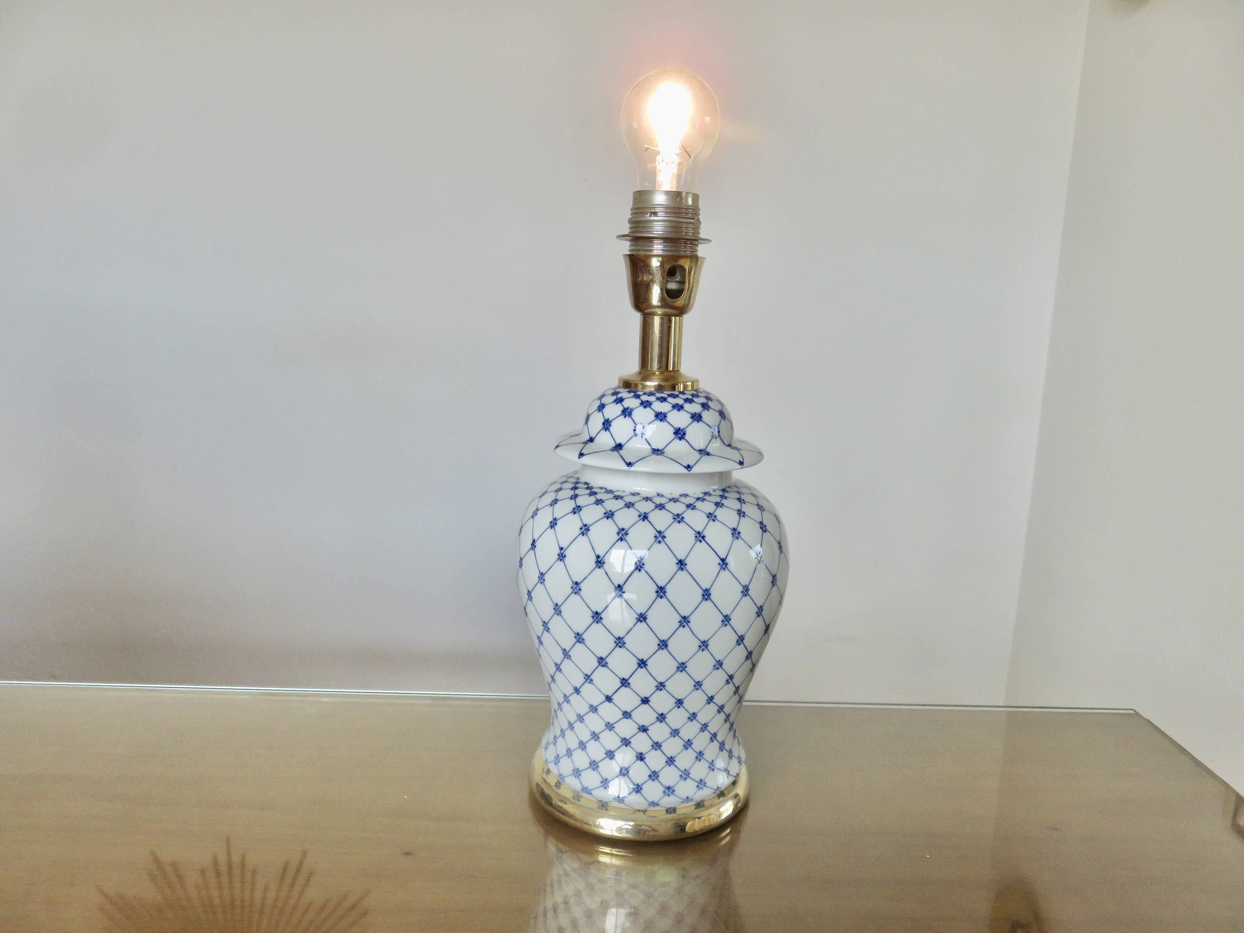 Lampe "Mangani" signée, Italie Firenze, années 70-80