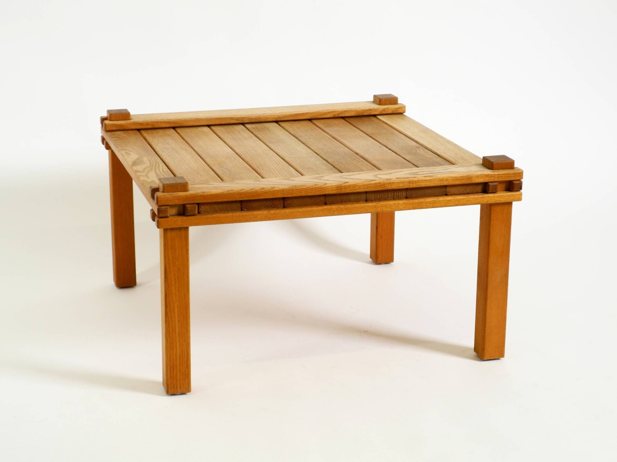 1960s "Farmer Collection" coffee table by Gerd Lange for Bofinger, ash wood