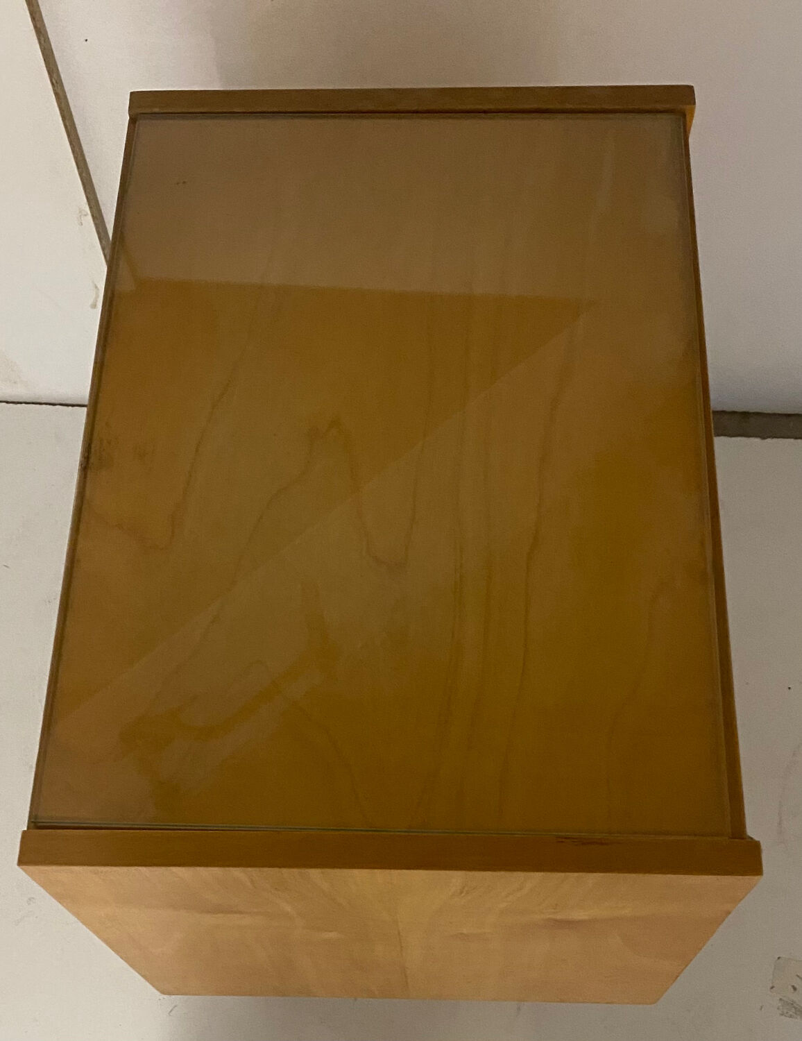 Vintage bed and bedside