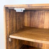 Wooden wall-mounted toilet cabinet