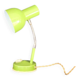 Small apple green desk lamp