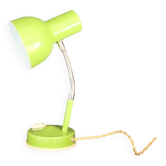 Small apple green desk lamp