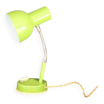 Small apple green desk lamp