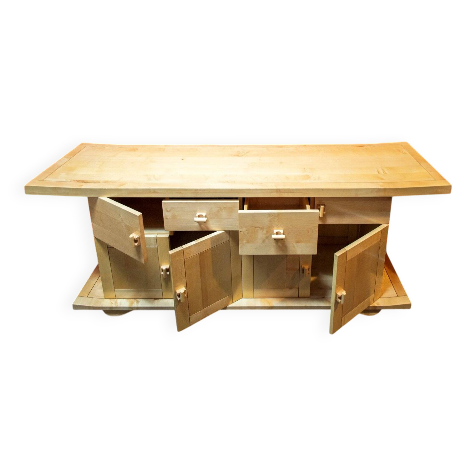 Vintage credenza in steel, Italia, anni '60