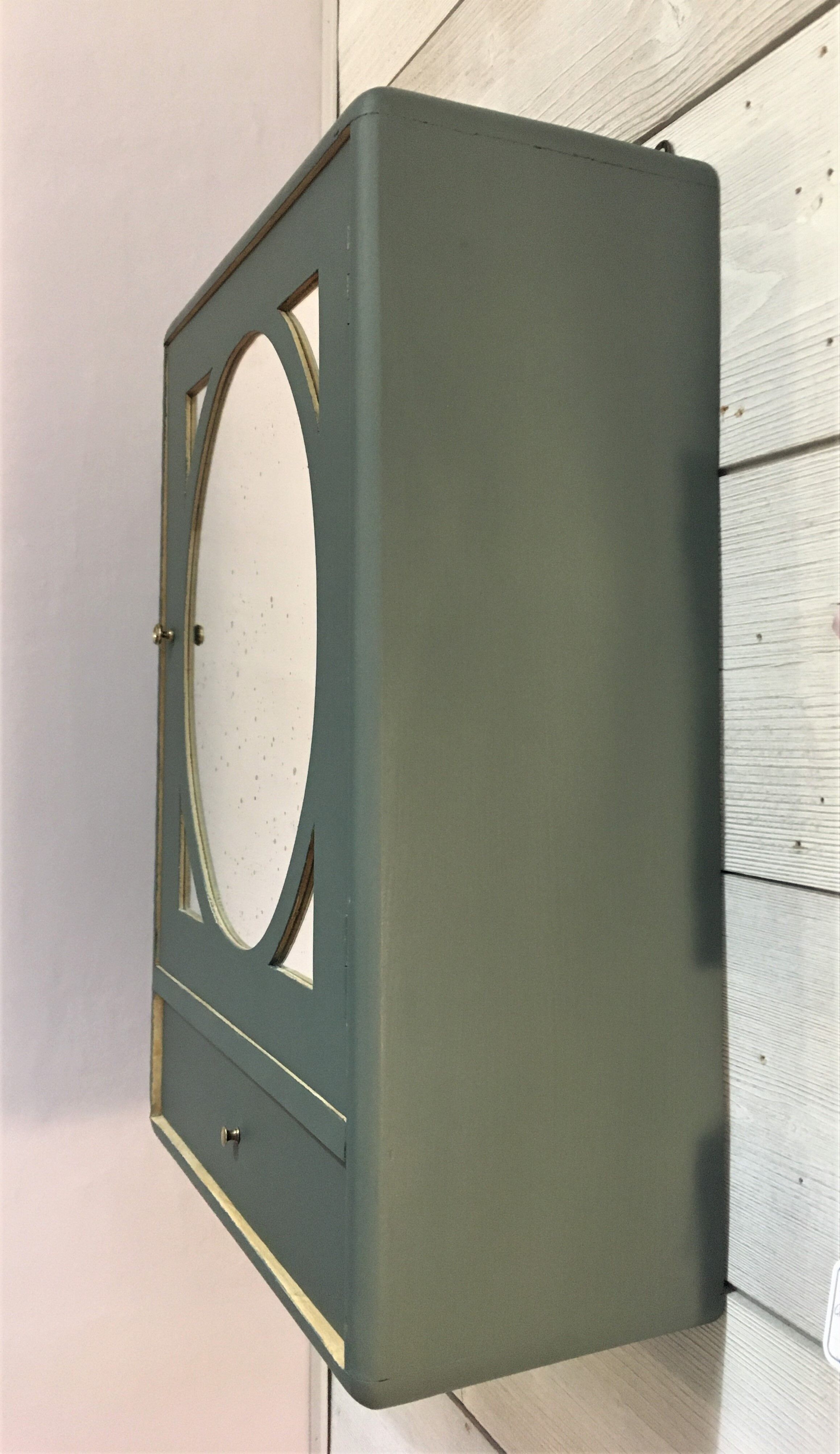 Wall-mounted toilet cabinet