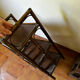 Set 2 rattan side tables / bedside tables year 50
