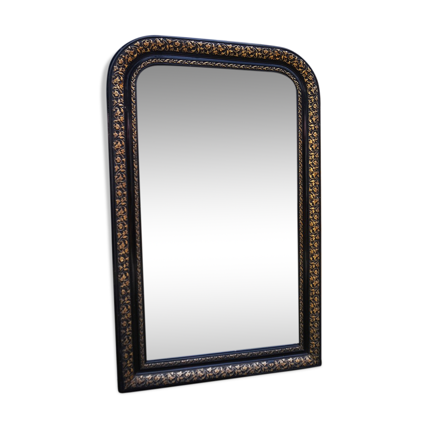 Antique French mirror ca. 1880 - 75x47cm