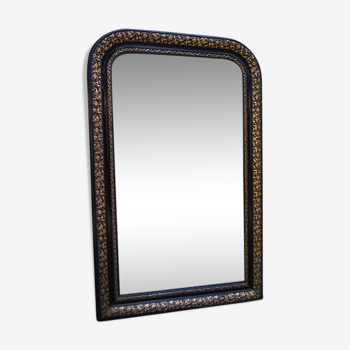 Antique French mirror ca. 1880 - 75x47cm