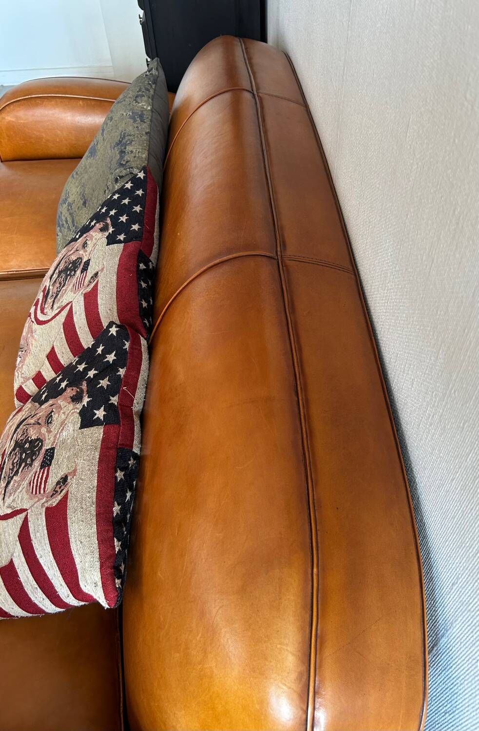 Leather sofa