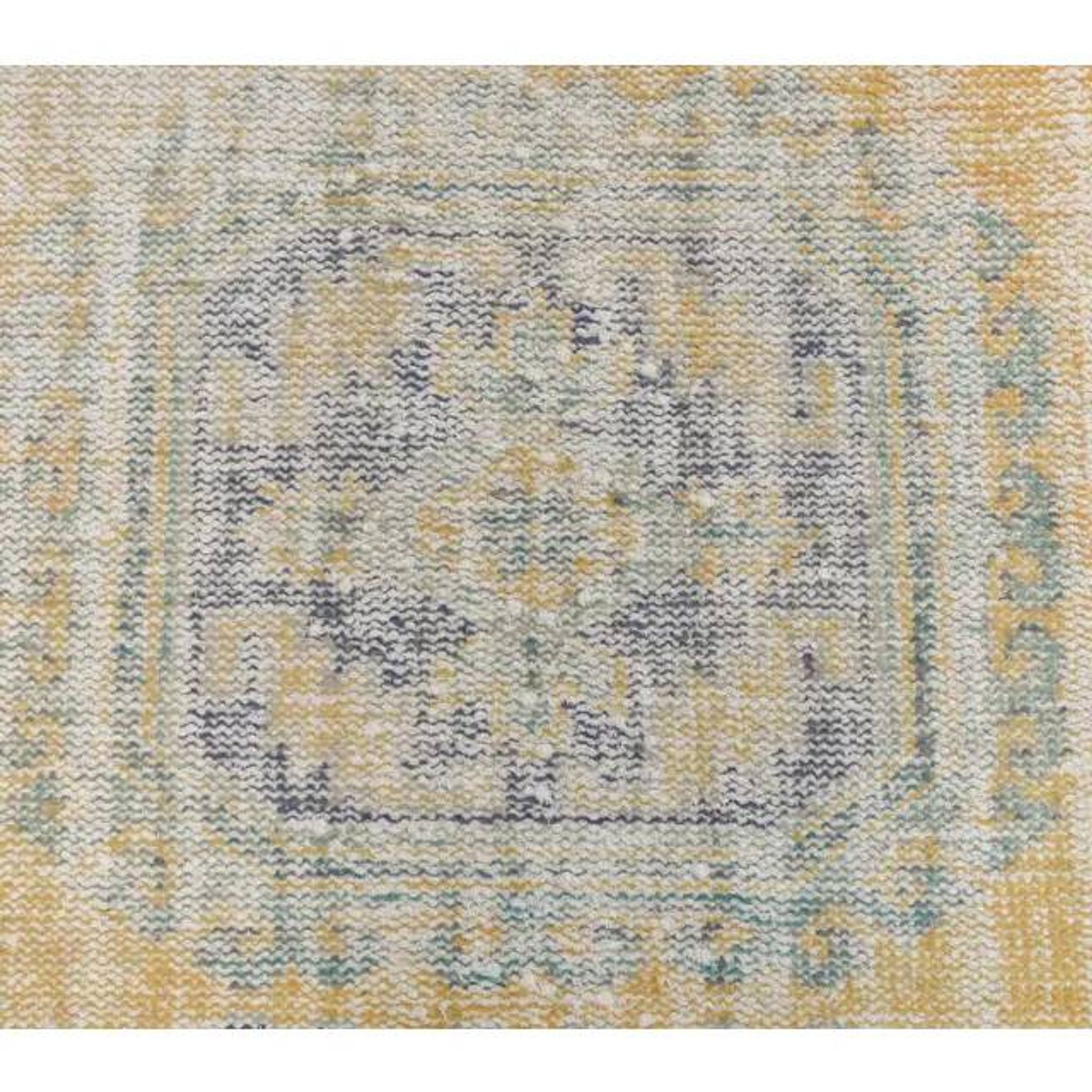 1970s Turkish Oushak Wool Distressed Rug 81x352