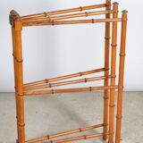Porte-serviette imitation bambou 3 branches