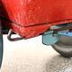 Horse cart and tin cart, old pull toy