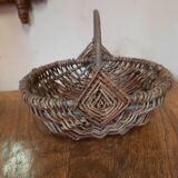Lot of old wicker baskets