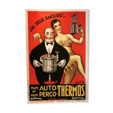 THERMOC poster with Josephine Baker by Paul Mohr