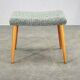 Danish Mid-Century Modern Stool in Beech and Upholstery, 1960s
