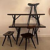 Iimari Tapiovaara top model stool pirkka Scandinavian design