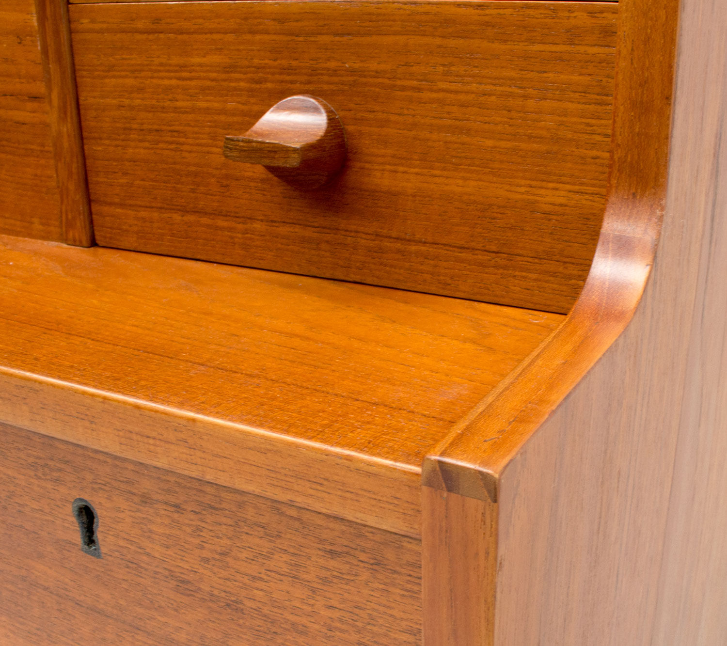 Danish teak writing desk model 69, by Arne Wahl Iversen 1960