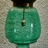 Suspension en verre soufflé et laiton