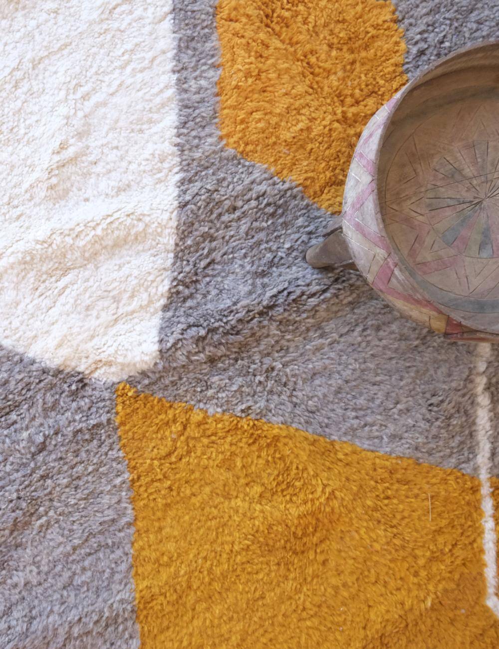 Tapis Marocain Contemporain - 304 x 257 cm