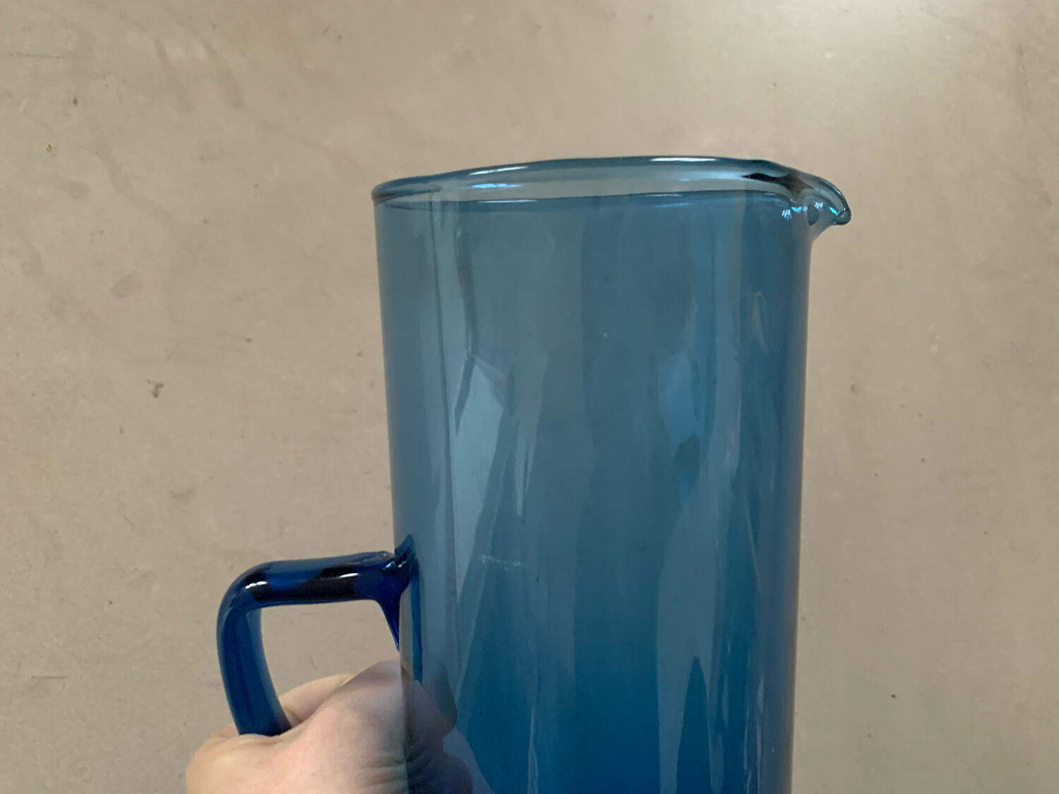 Vintage glass decanter