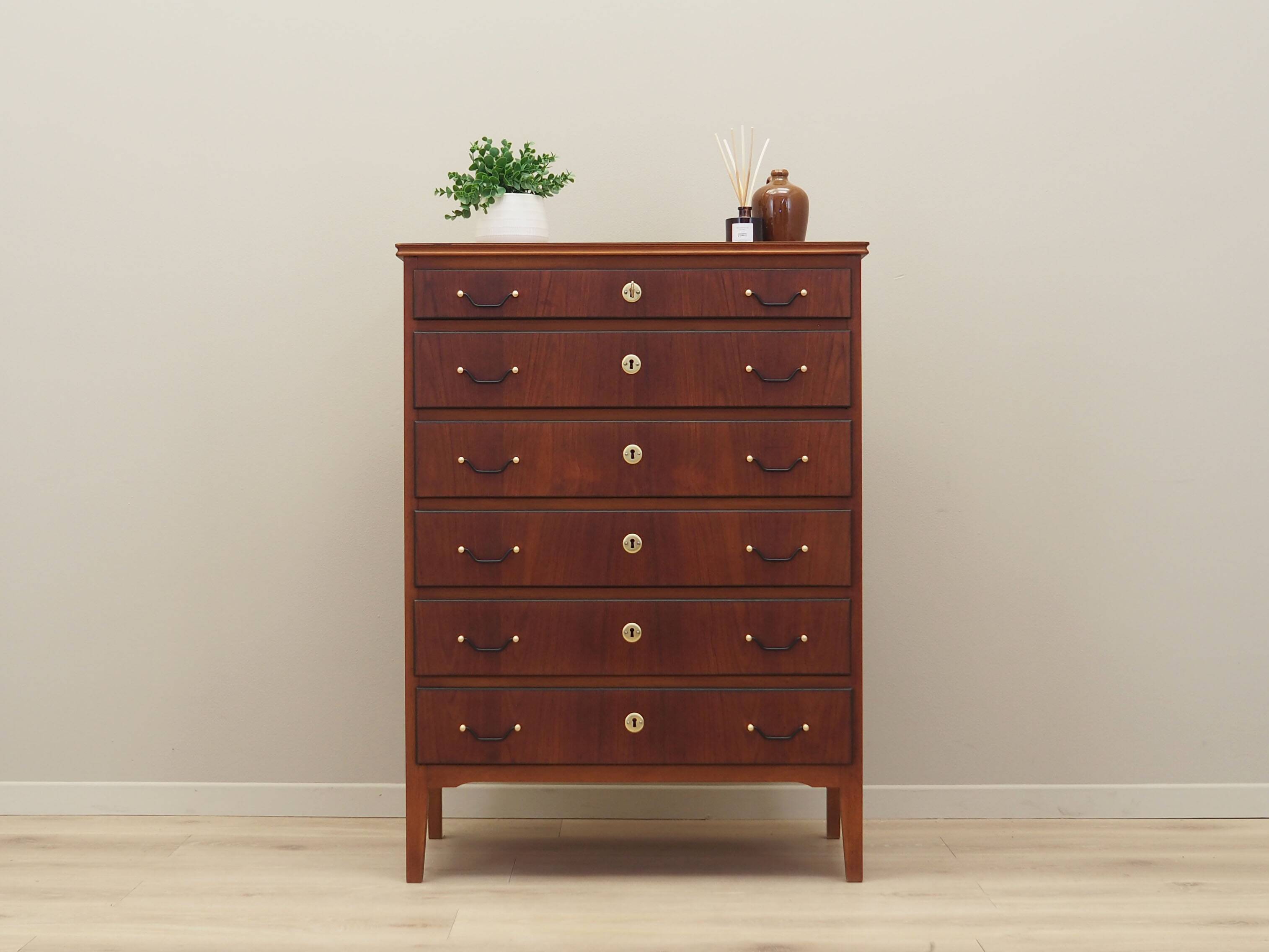 Teak chest of drawers, Danish design, 1970s, made in Denmark