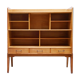 Bibliothèque buffet vintage en bois