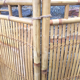 Paravent vintage en rotin et bambou