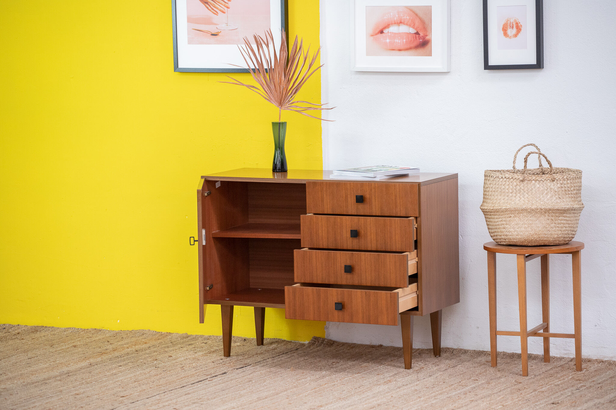 Buffet scandinave vintage - 96 cm