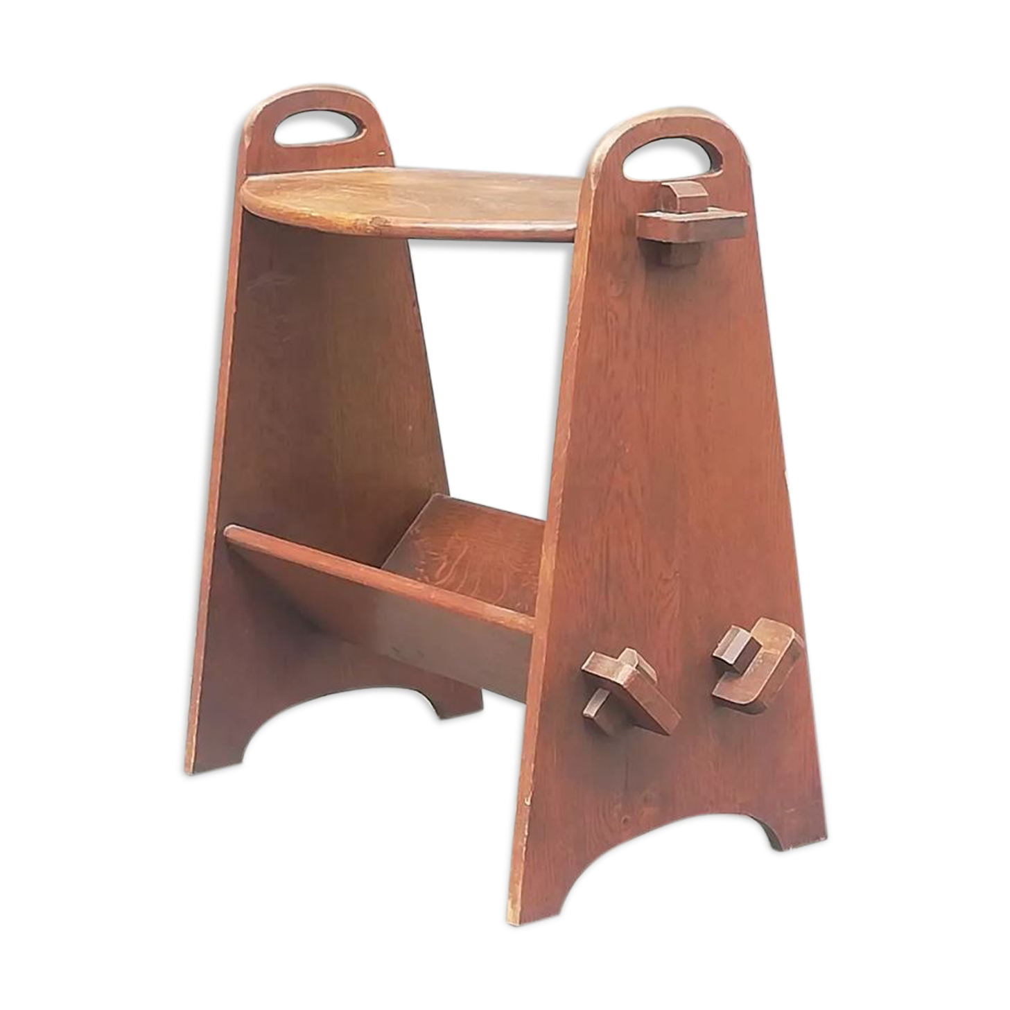 Brutalist side table 50s