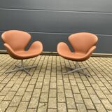 2x Fritz Hansen Swan chair by Arne Jacobsen, NEW condition!!