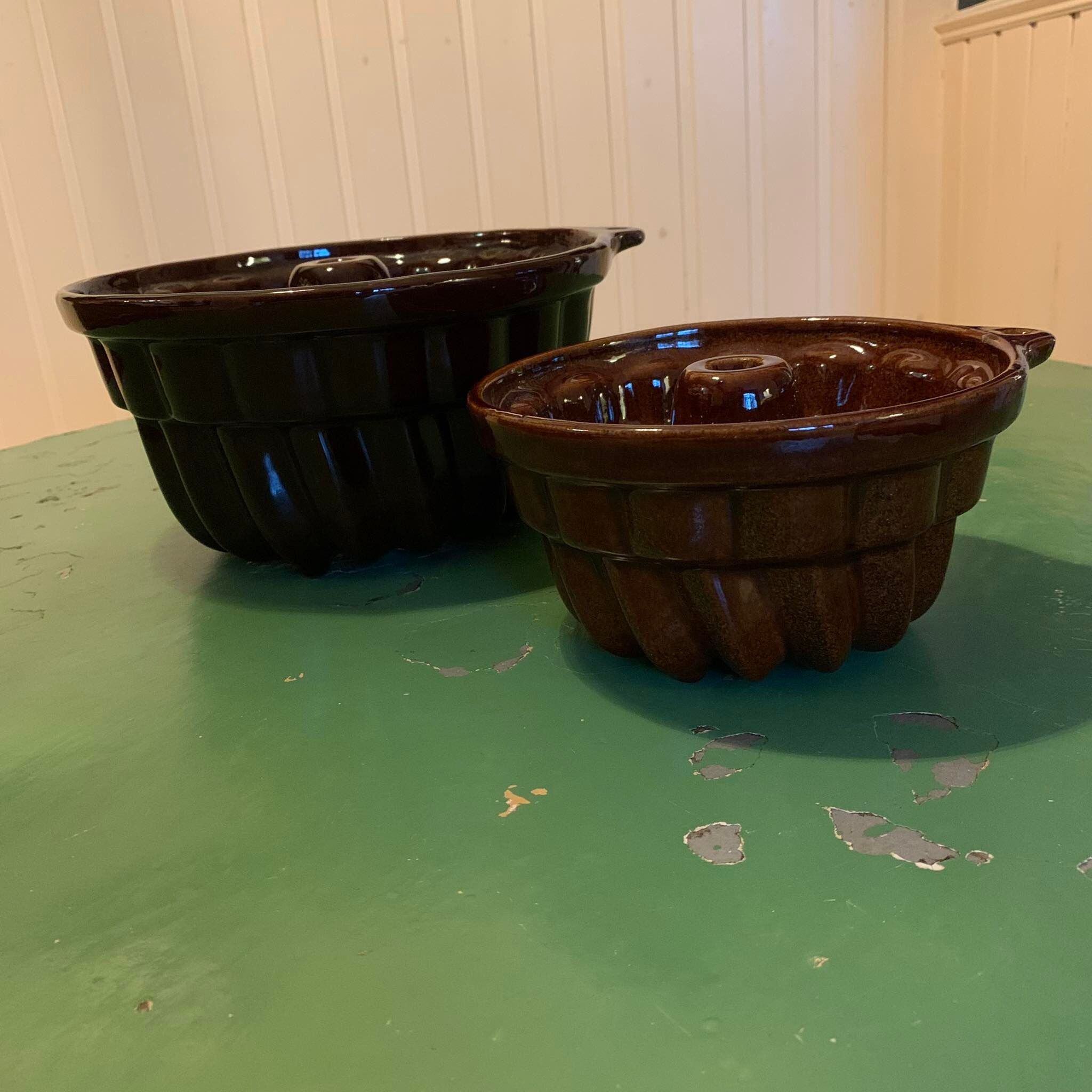 Set of two kouglof mussels