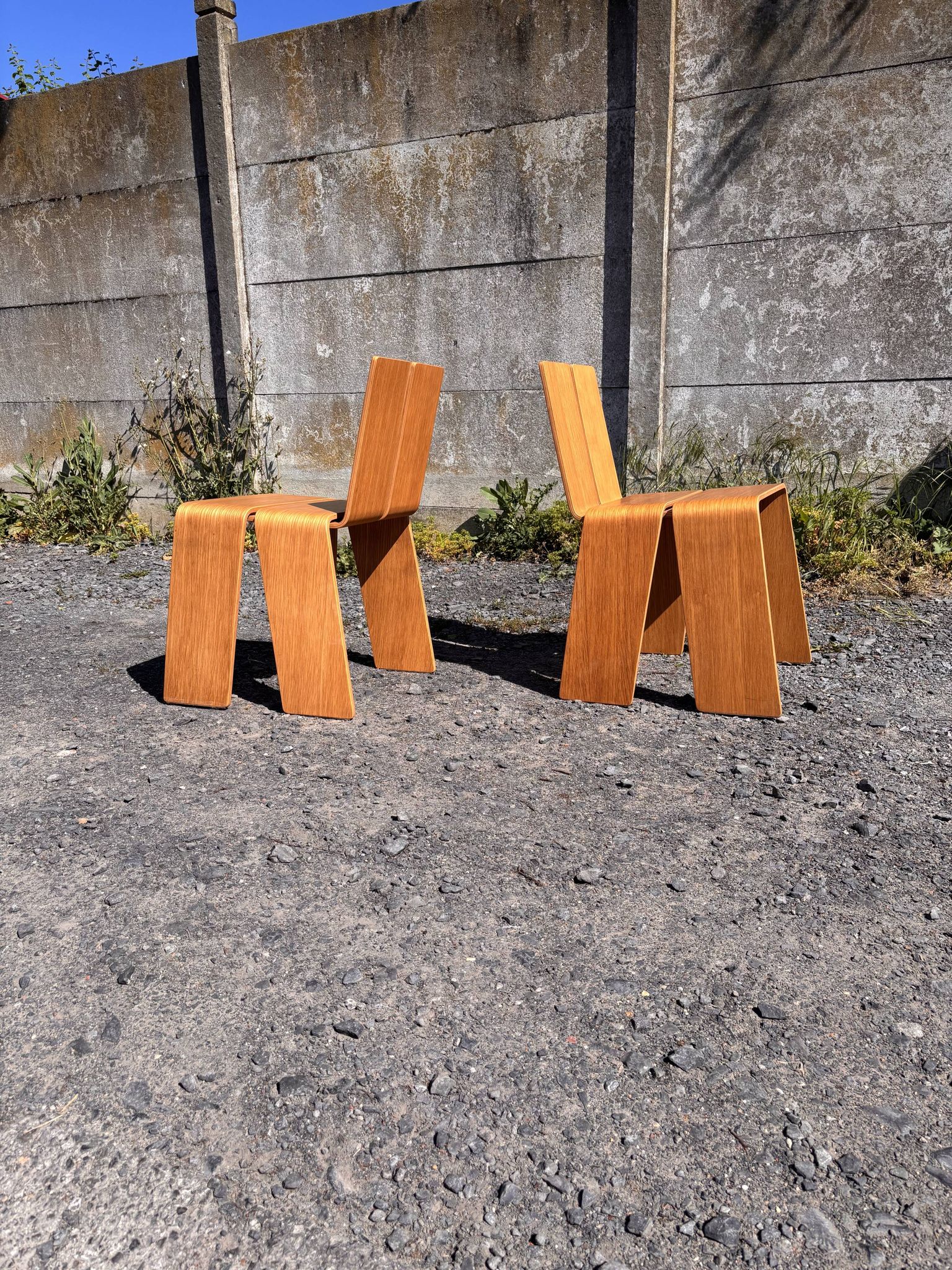 Set de 6 chaises au design danois Kibisi