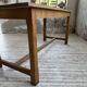 Table de ferme chêne doré 160cm