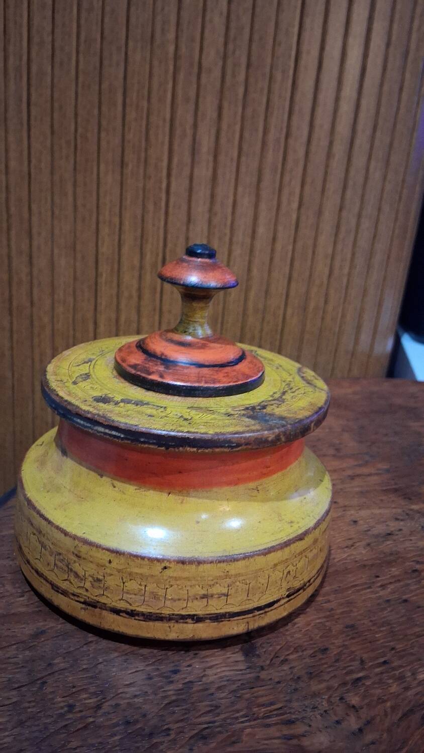 Very pretty spice box from India,