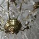 Lustre à pampilles à 10 bras de lumière