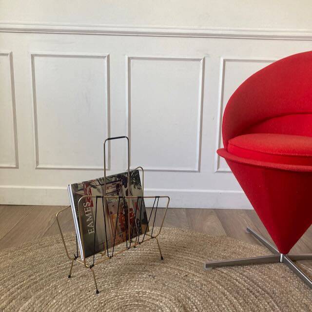Vintage magazine rack
