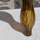 Murano turtleshell glass vase