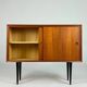 Mid-century teak chest of drawers sideboard hallway cabinet 60s vintage