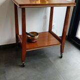 Desserte à roulette vintage