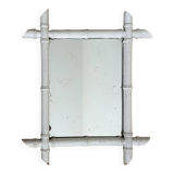 Old quilted mirror
