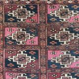 Tapis ancien Selle Tékké Boukhara fait main 64X107 CM