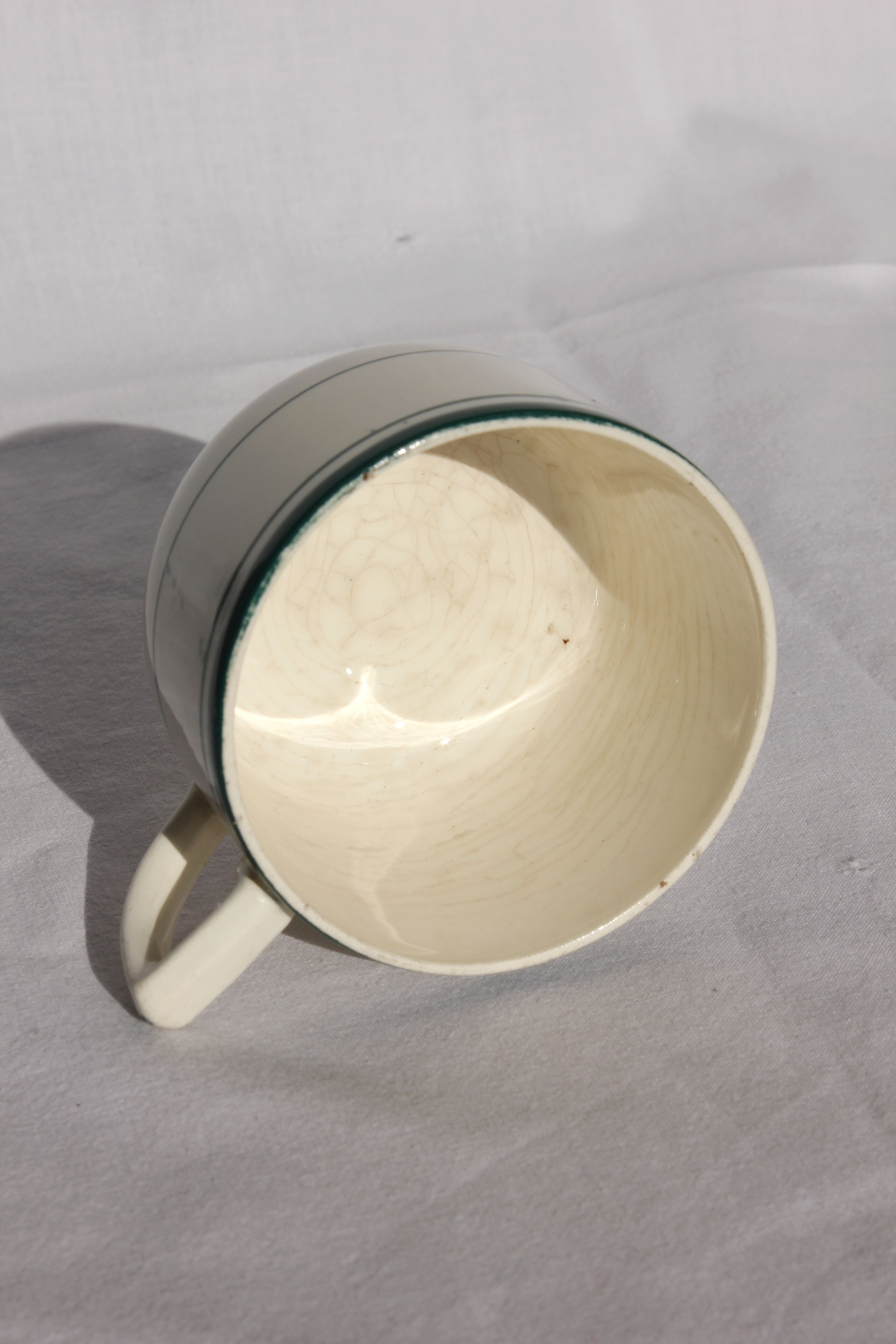 Saint Amand ironstone coffee cup