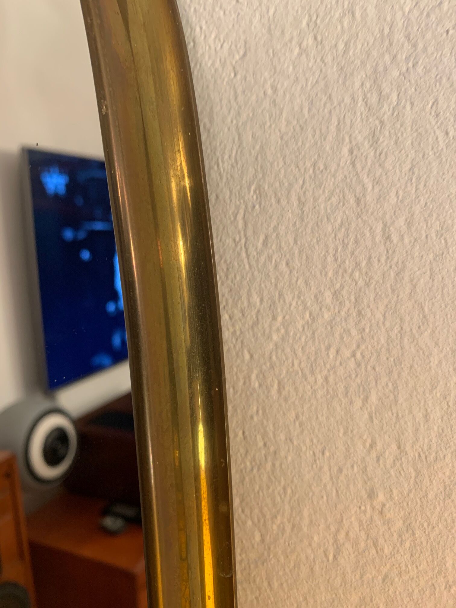 Mirror, Italy, 1950s 44x72cm