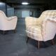 Restored organic year 50-60 club Chair