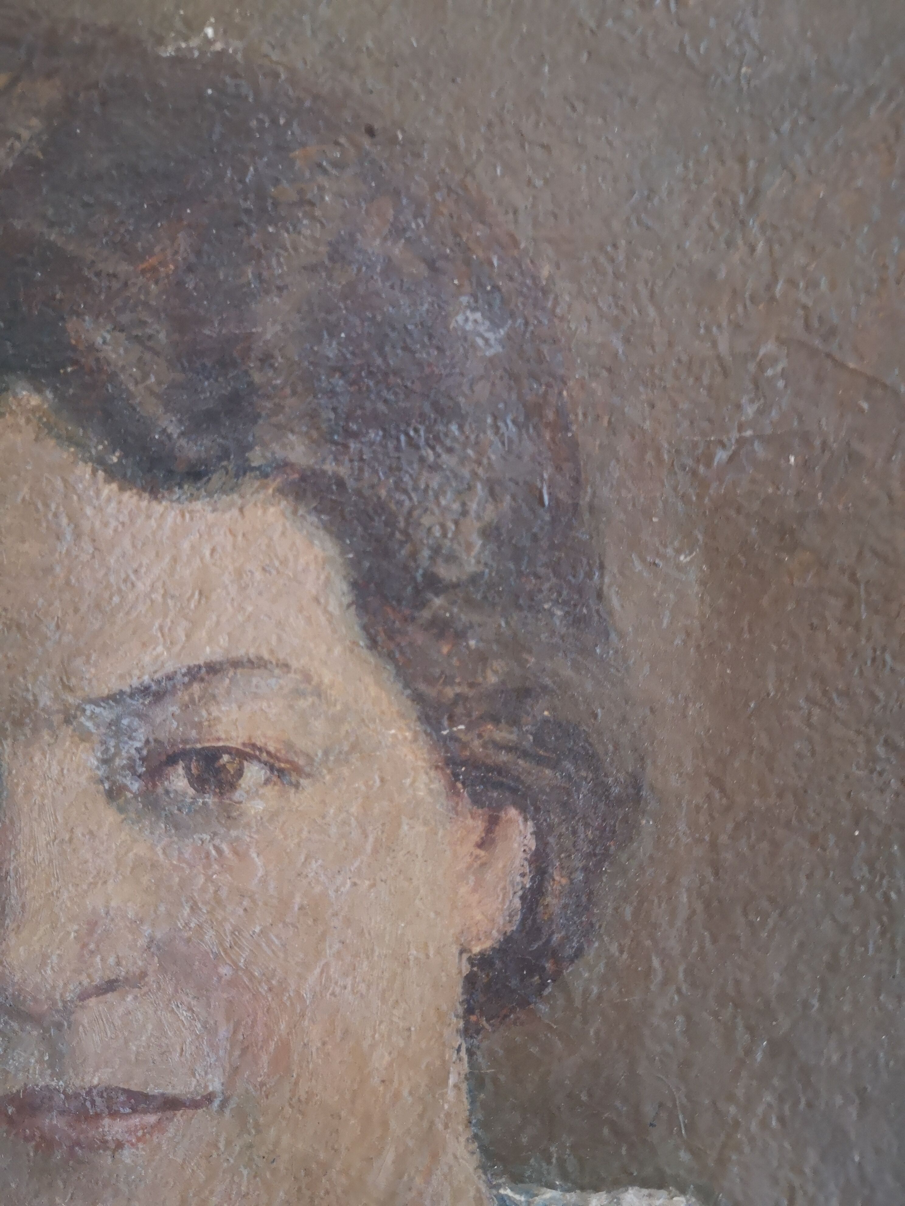Oil portrait circa 1940